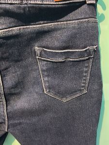 Stylish Dark Wash Flare Jeans