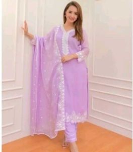 Elegant Lavender Salwar Suit
