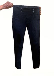 Black Denim Jeans (for Women)