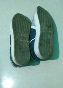 Stylish Mochi  Blue Sneakers