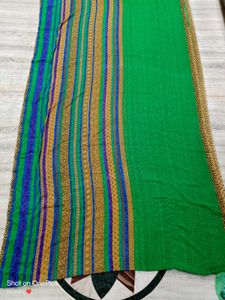 🇳🇿💫💗 Beautiful Elegant Green Saree