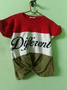 Casual Tee For Girls