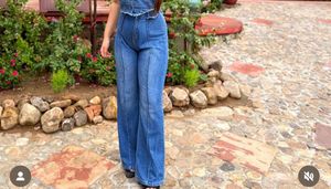 Newme Flare Leg Denim Jeans, wore once