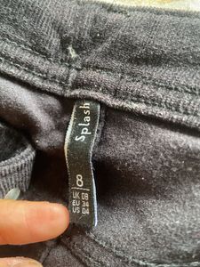 cuodroy pants,self textured,belbottoms/bootcut