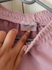 Lavender Burger Bae Joggers