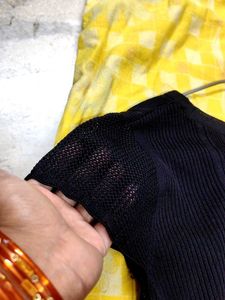 Embellished Knit Top
