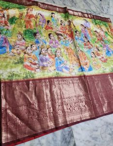 Elegant Ethnic  printed Saree