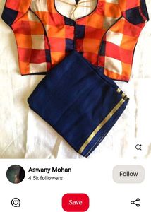 Pinterest Stylish Saree And Blouse