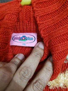 Red Turtleneck Sweater