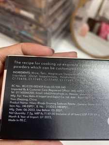 Hilary Rhoda Eyebrow Palette