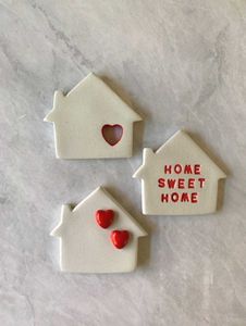 3 × Home 🏠❤️ Fridge Magnet Decor Set