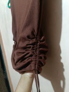 Cropped Top With String