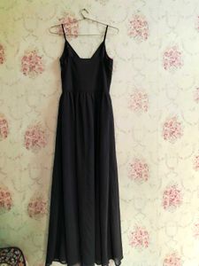 Elegant Black Maxi Dress