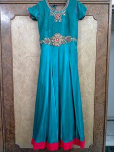 Dark Green Gown