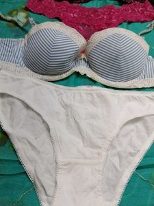 Combo Of Four Hnm Bra N Panty