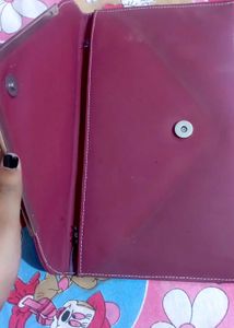 Magenta Clutch For Women