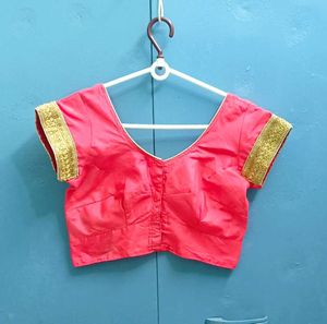 Elegant Turquoise Embroidered Saree