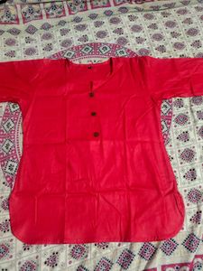 Red short Kurti