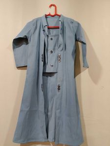 Blue Two Piece Dress Outfit