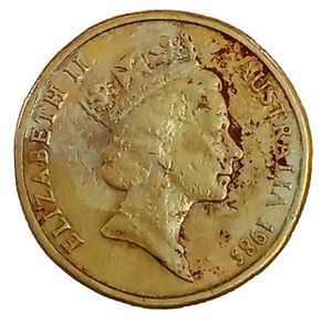 1985 Australia $1 Coin – Kangaroo Design