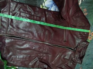 Pure Leather With Furr Mens Jacket