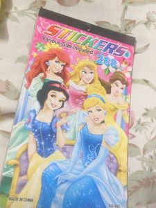 Sticker Book  Total 268 Stickers