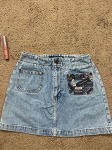 Guess Denim Mini Skirt