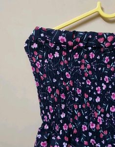 Floral Tube Mini Dress