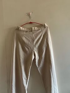 Cream Trouser