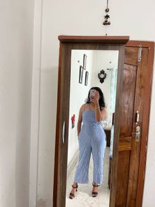 Halter Neck Backless Jumpsuit