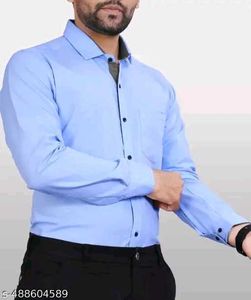 Light Blue Button-Down Shirt