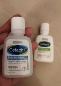 Cetaphil Cleanser And Moisturising Lotion