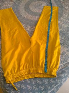 Yellow Embroidered Tunic Top