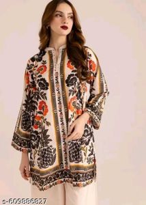 Floral Print Kurta Set