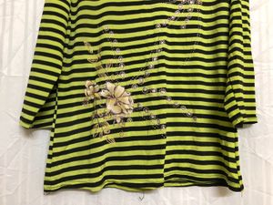 Lime Green Long Sleeve Top