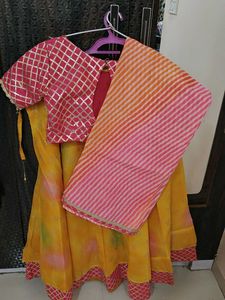 Gorgeous Yellow Lehenga Choli