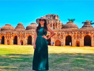 Faballey Green Dress
