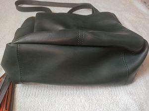 Women Makers Olive Green Shoulder Handbag