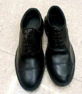 Genuine Black Leather Shoes