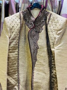 Wedding Sherwani With Dupatta