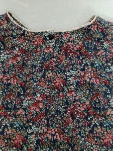 Floral Top For Summer