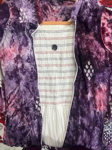 Ethnic Dress with Tie-Dye Detail