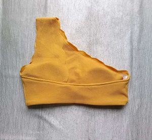 Mustard Yellow Bikini Top