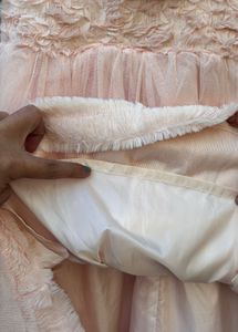 New Rosy Peach tulle Dress