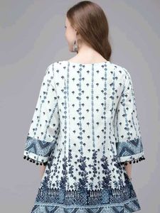 Cotton Indigo Kurta