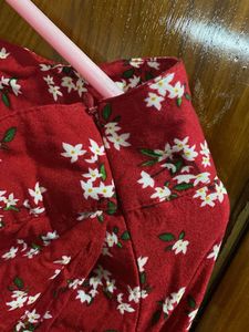 Floral Print Skirt