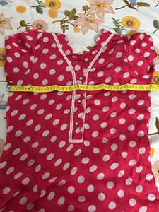 Polka Dots Silk Suit