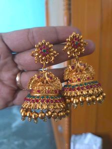 Gorgeous matt finish Jhumka Earrings