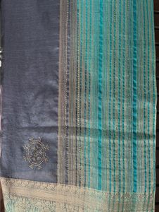 Old Organza Beautiful Partywear Saree