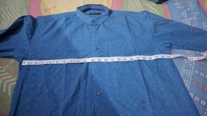 Blue Patterned Shirt